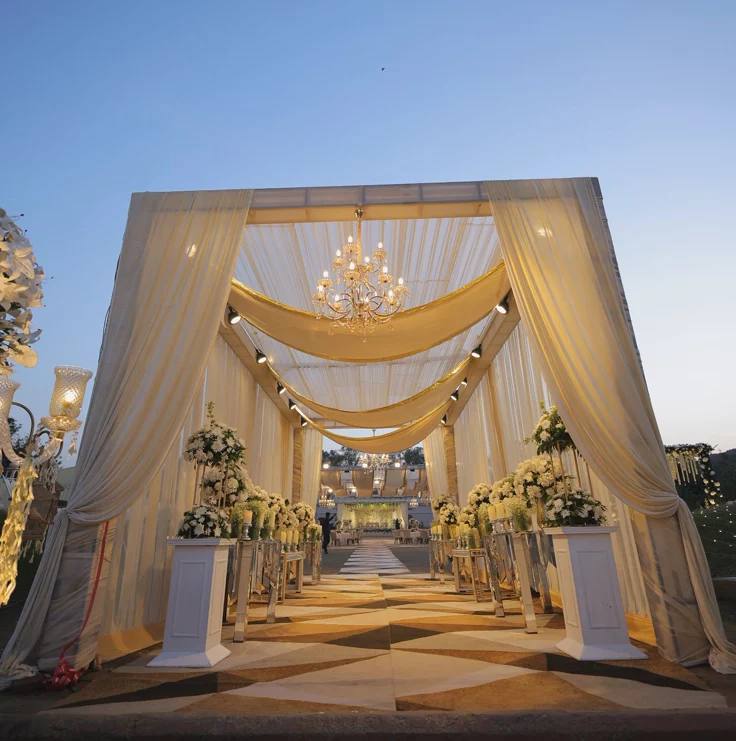 Wedding decor by Padma Events